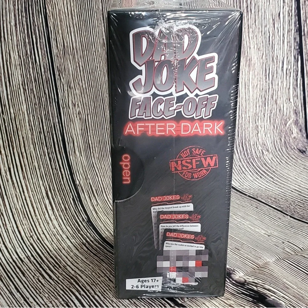 Dad Jokes Face-Off Game, After Dark‎ Edition, NEW SEALED, Playroom Entertainment